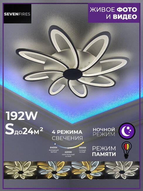 Потолочная люстра Wedo Light Kornelis 75407.01.09.08