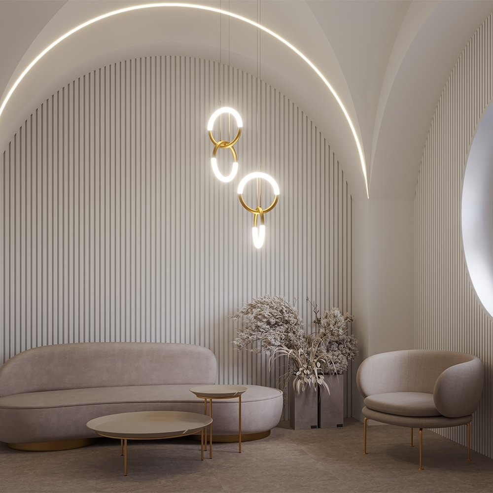 Подвесной светильник Maytoni Node MOD165PL-L18G3K