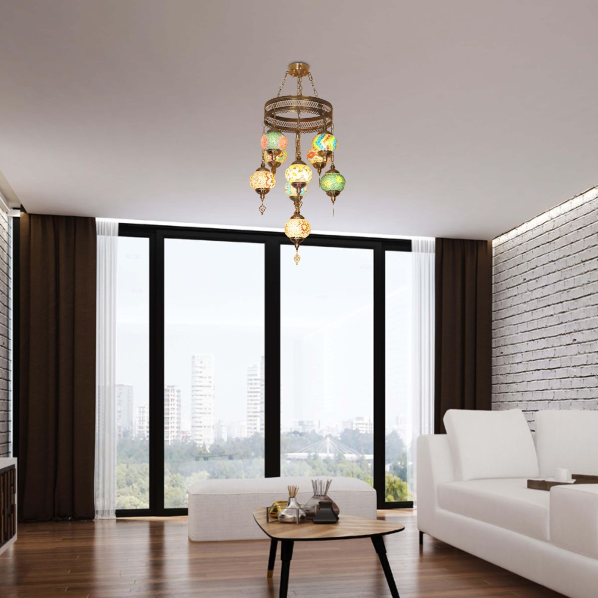 Каскадная люстра Alfa Light F1524-12