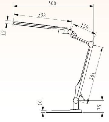 Настольная лампа SLV Phelia TL 146001