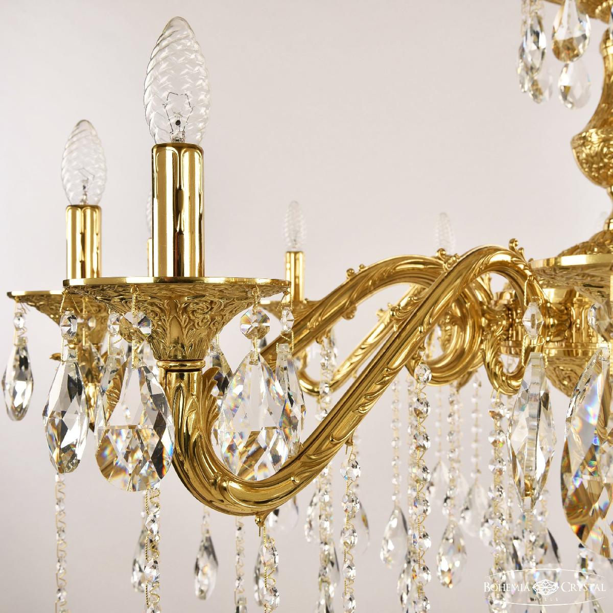 Подвесная люстра Bohemia Ivele Crystal Florence 71202/16/360 A G