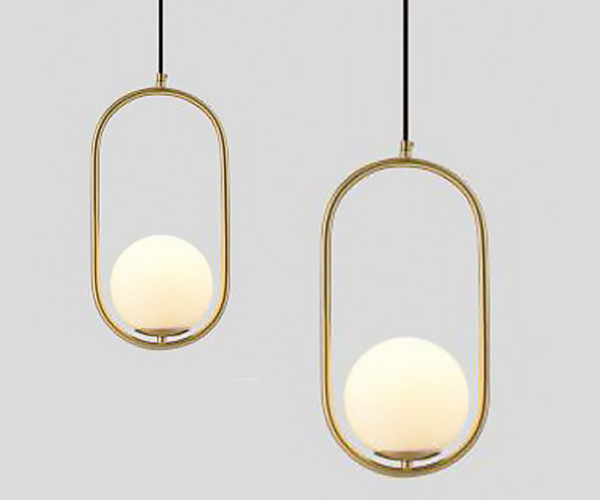 Подвесной светильник Italline Bolla SP 6239 brass