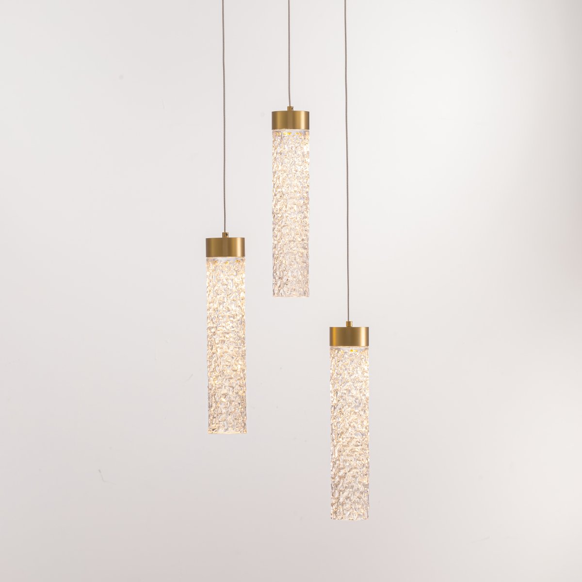 Подвесной светильник Delight Collection MD24030028-3A brass/clear