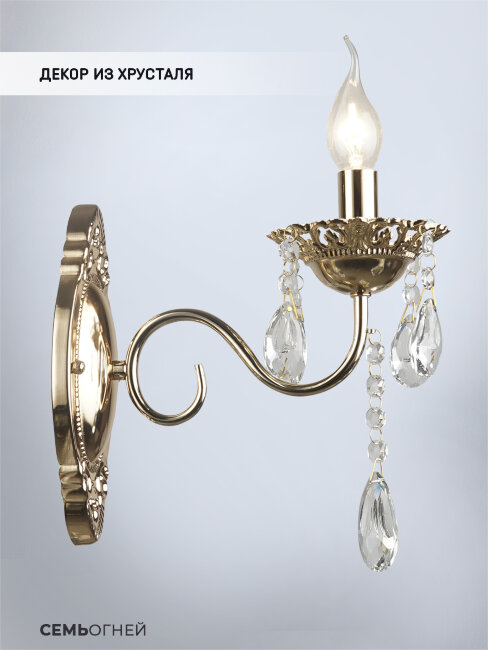 Бра Wedo Light Feroniya WD3543/1W-FGD-CL