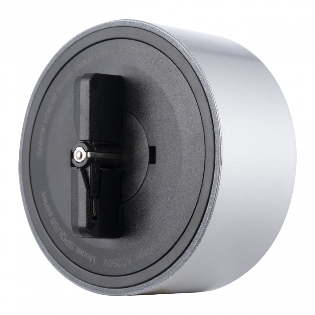 Трековая розетка Arte Milano Am-track-sockets-39 399732TS/USB-Type-C Grey