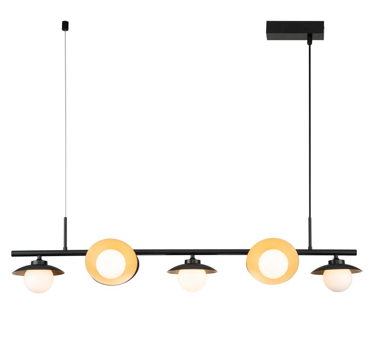 Подвесная люстра Indigo Corazza 10015/7P Black V000282