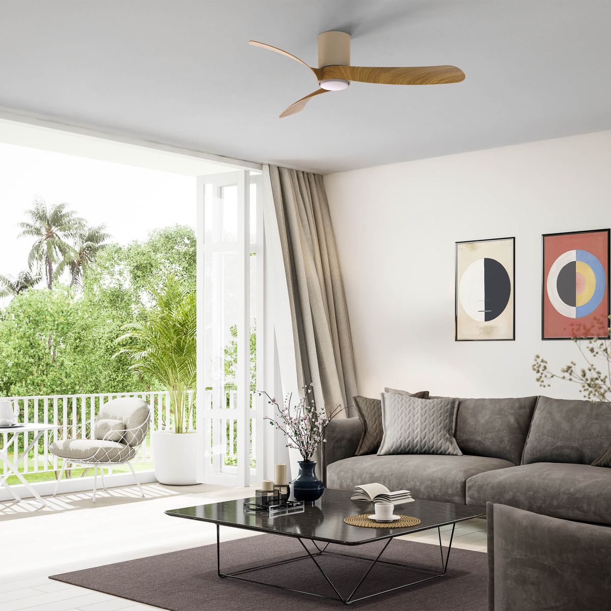 Люстра-вентилятор Mantra Nemo 9048