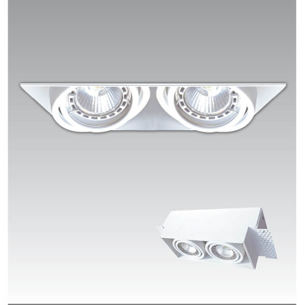 Встраиваемый светильник Zumaline ONEON DL 50-2 94362-WH