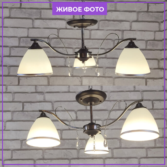 Люстра на штанге Wedo Light Dzintars 66018.01.13.03