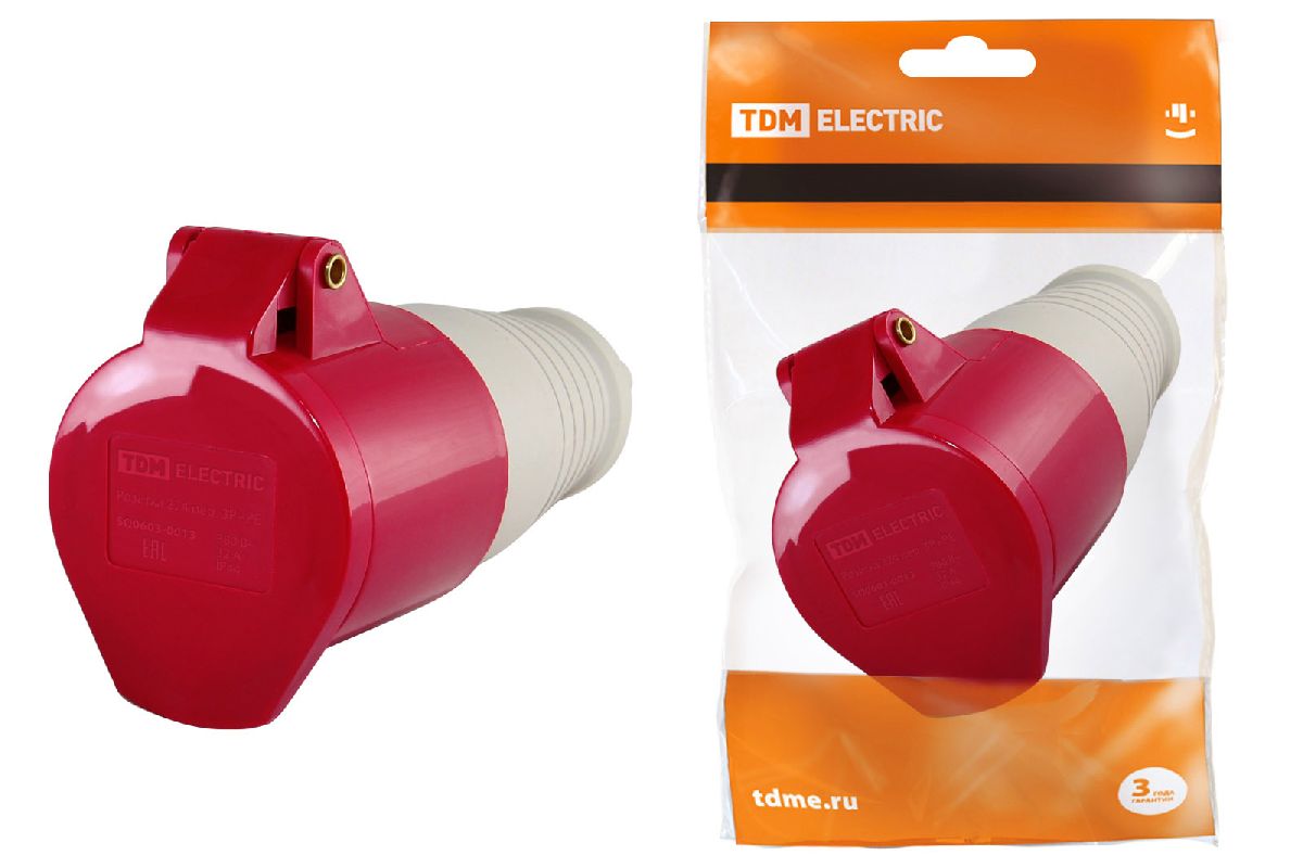 Розетка переносная TDM Electric SQ0603-0013
