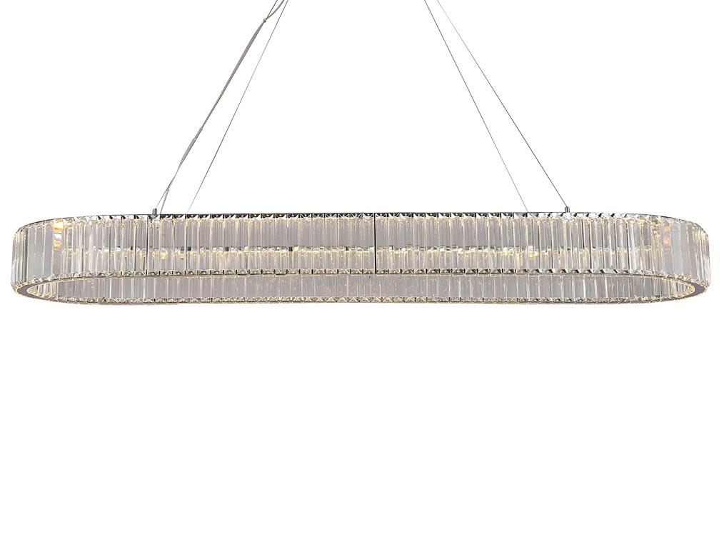 Подвесной светодиодный светильник Newport 8445/140 oval chrome М0065055