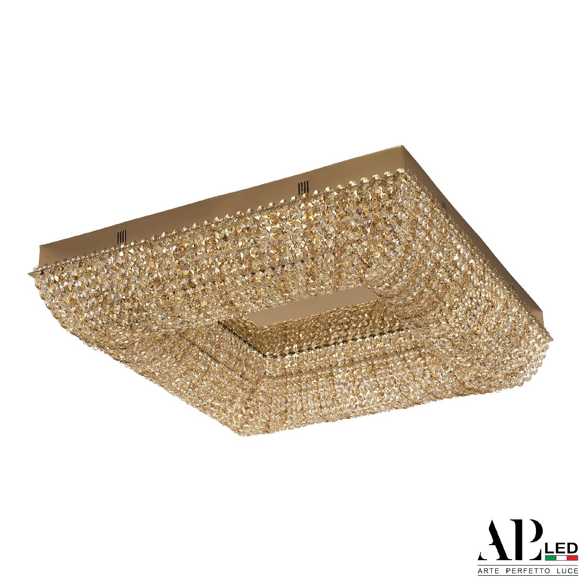 Потолочная люстра Arte Perfetto Luce Sicilia SH603.2.60.R.Gd.3000.Clear.721