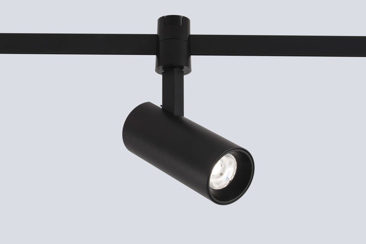 Трековый светильник для гибкой магнитной системы Crystal Lux Trace 48V CLT 0.37 003 9W BL SMART