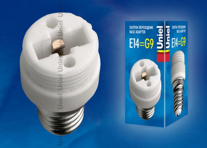 Переходник с цоколя E40 на E27 (00719) Uniel LH40-27L