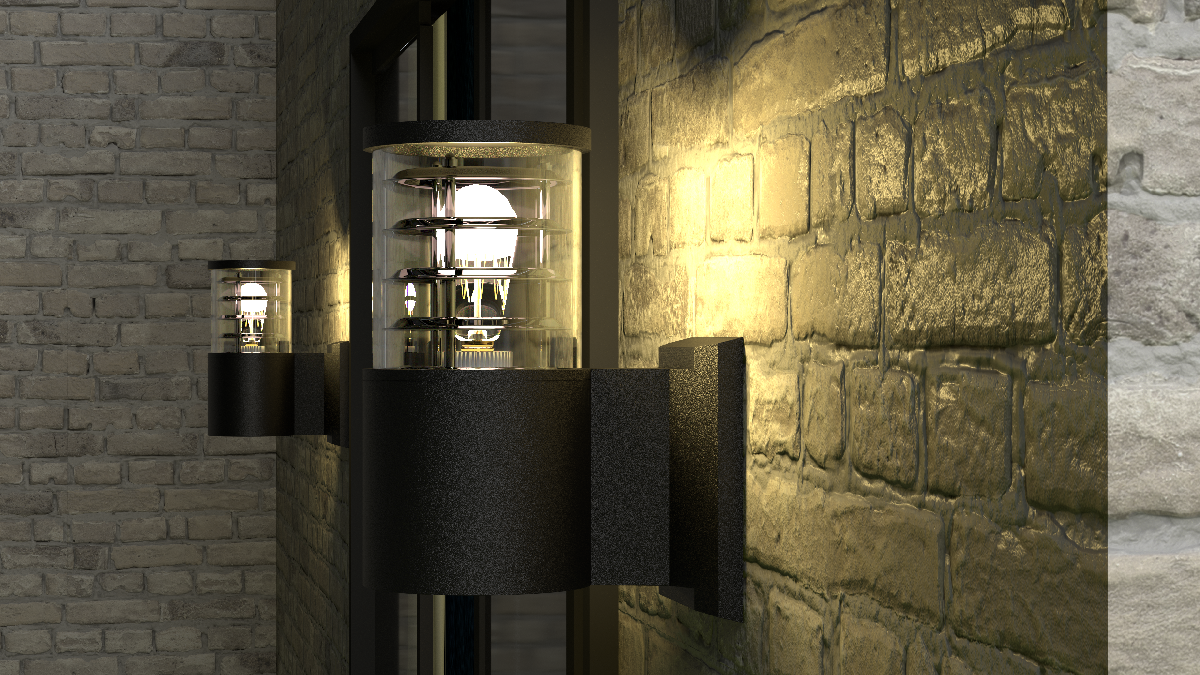 Настенный уличный светильник Duwi Techno 24393 9