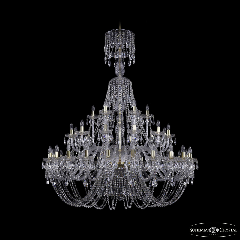 Подвесная люстра Bohemia Ivele Crystal 1406/24+12+6/530/XL-160 G