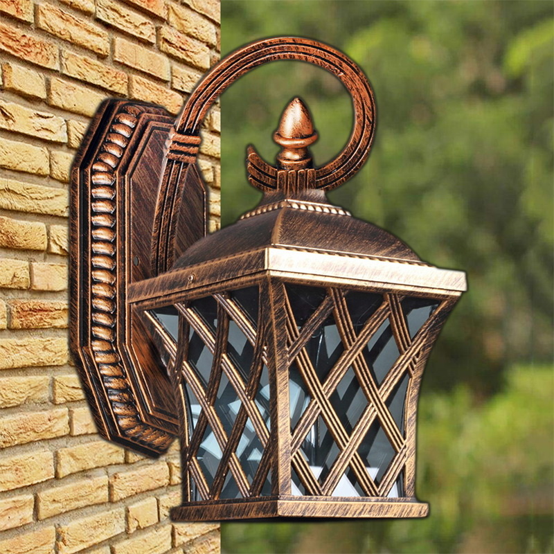 Уличный настенный светильник Reluce 09017-0.2-001W BKG