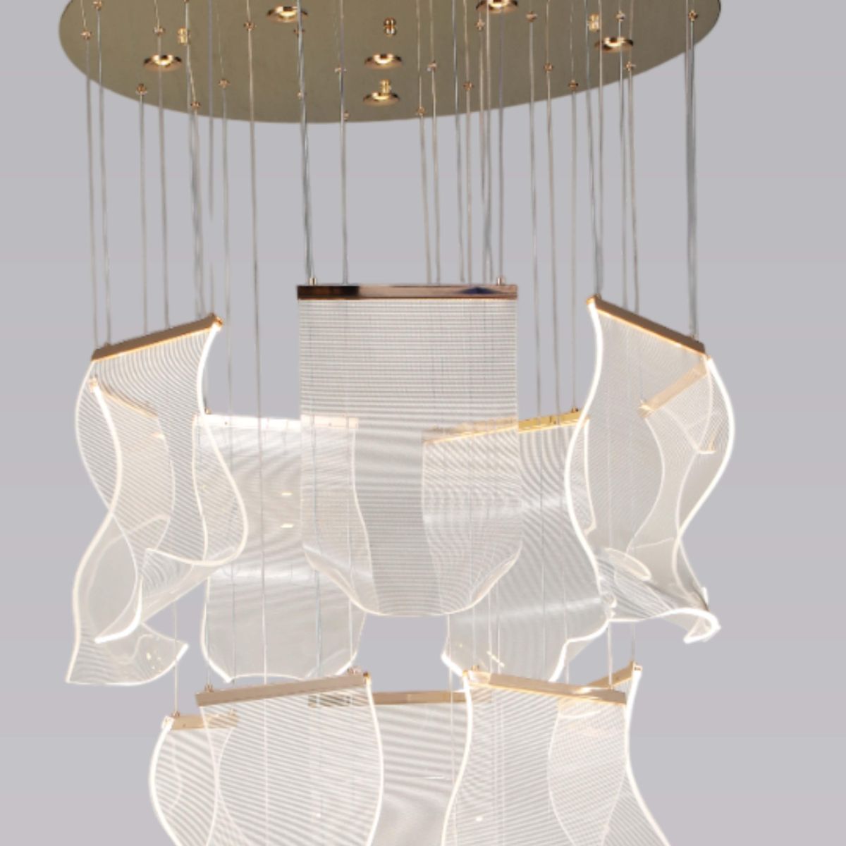 Каскадная люстра Alfa Light F1424-01