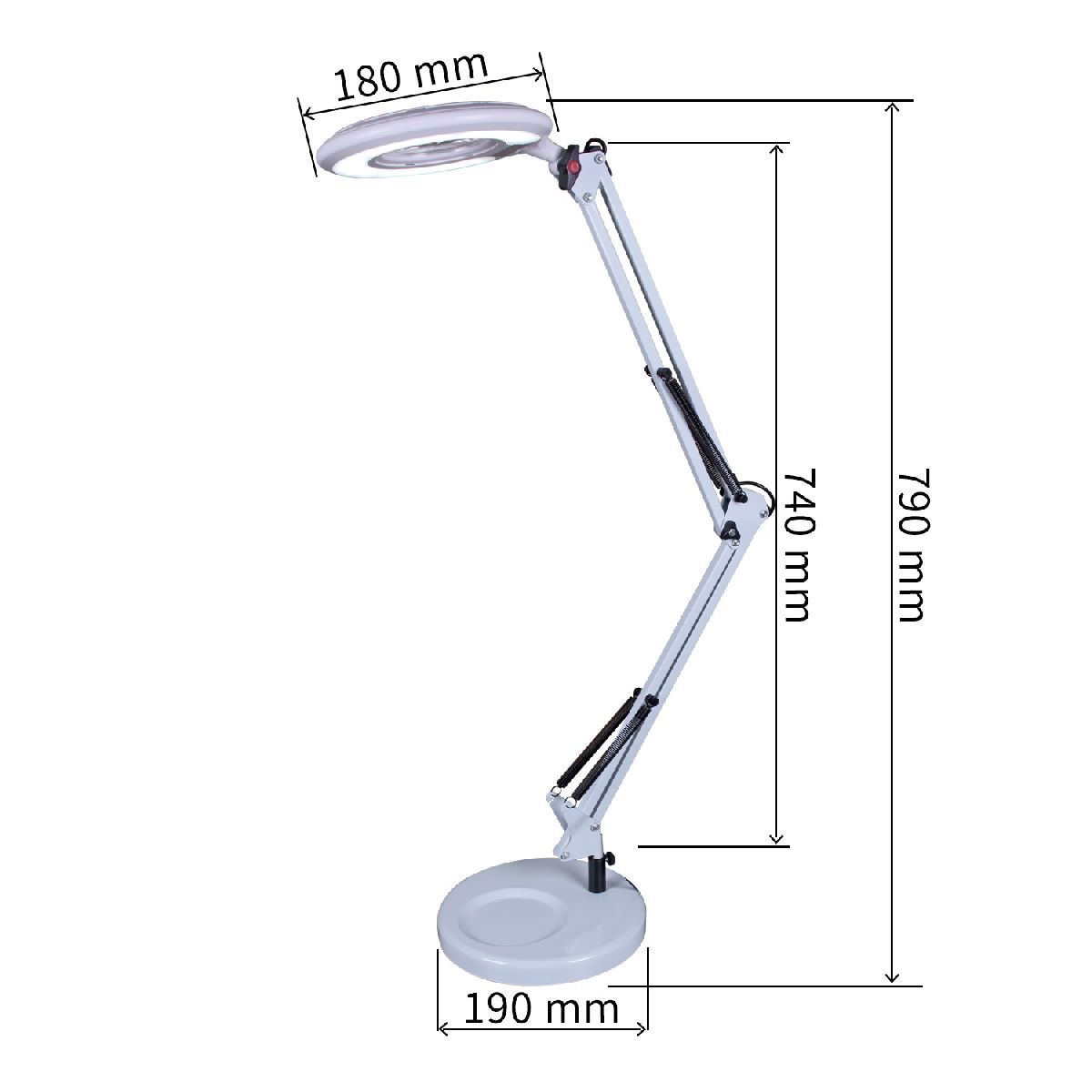 Настольная лампа Reluce 02046-0.7-01 WH