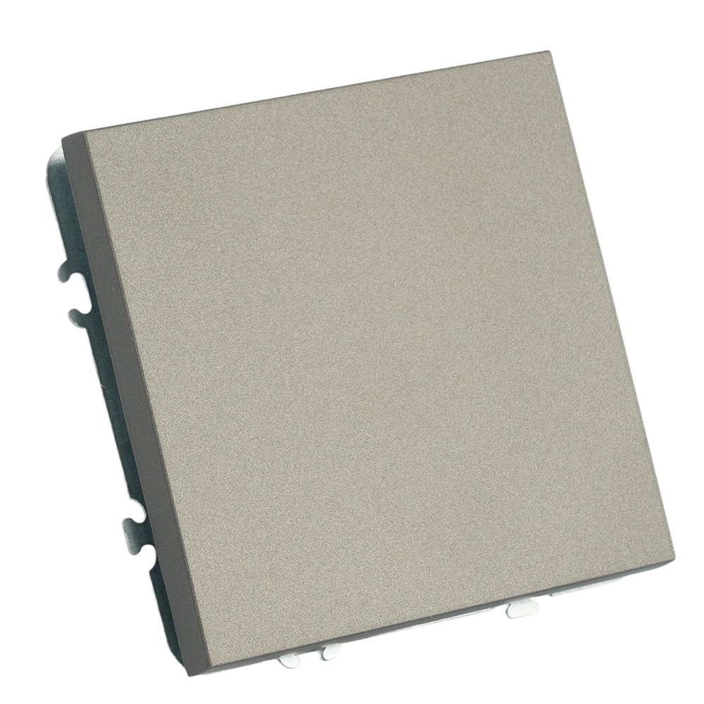 Выключатель 1-клавишный (механизм) Stekker Эмили 250В 10А RSW10-5103-09 антрацит soft touch 49917