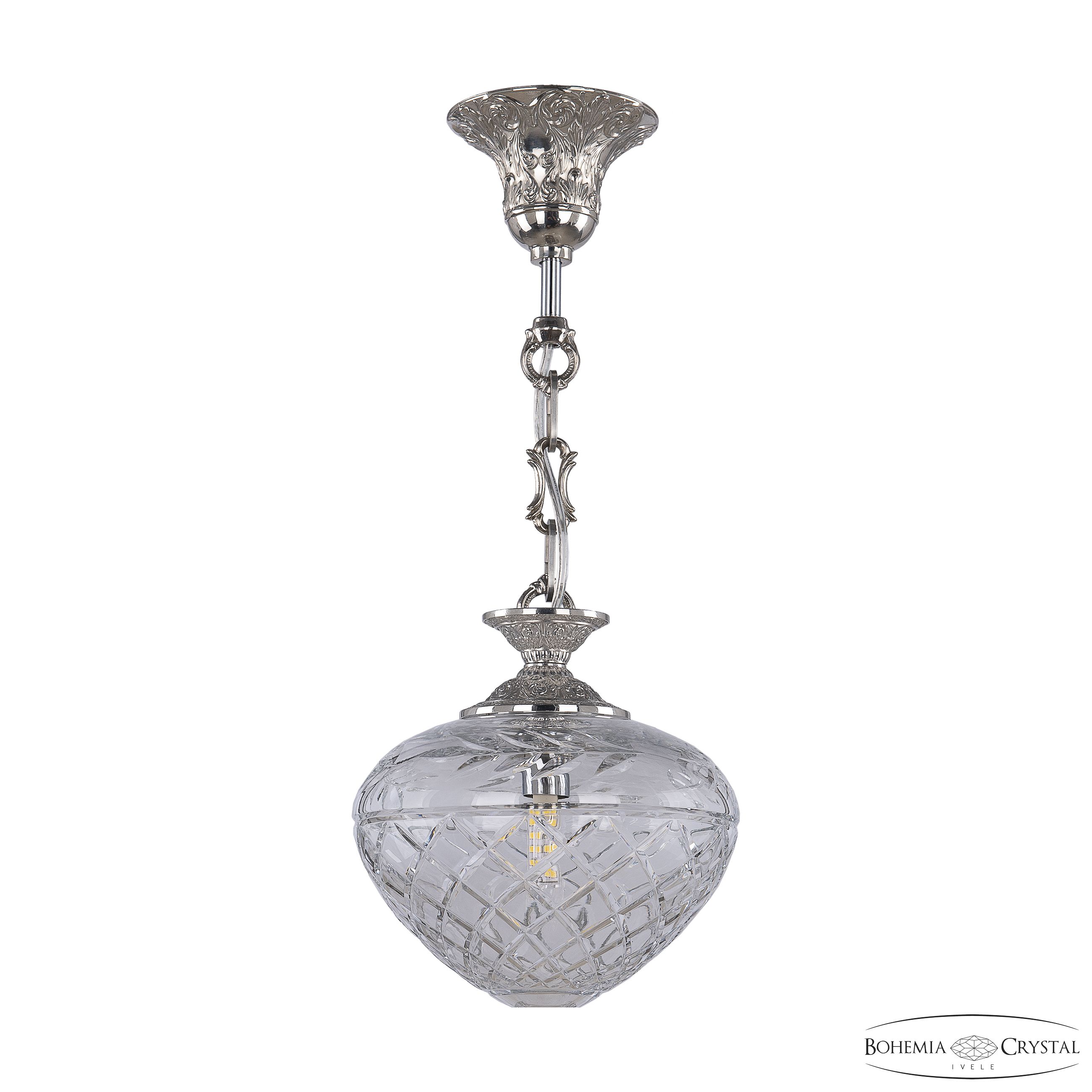 Подвесной светильник Bohemia Ivele Crystal 7003P/18 Ni Clear/H-1B