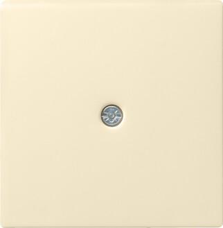 Лицевая панель Gira System 55 ввода кабеля кремовый глянцевый 027401