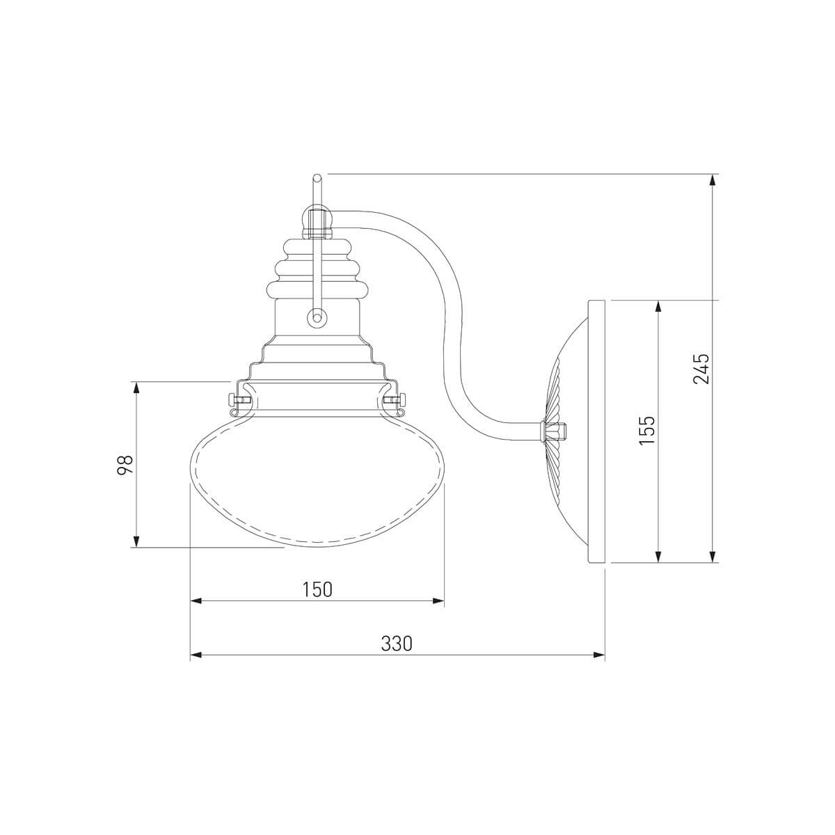 Бра Bogates Gustavo 366/1 (266/1)