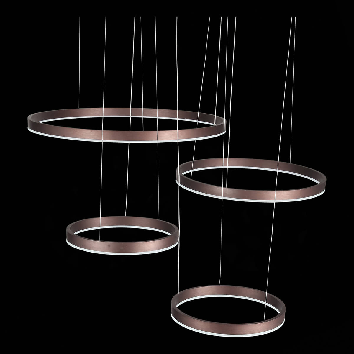 Подвесная светодиодная люстра ST Luce Onze SL944.403.04