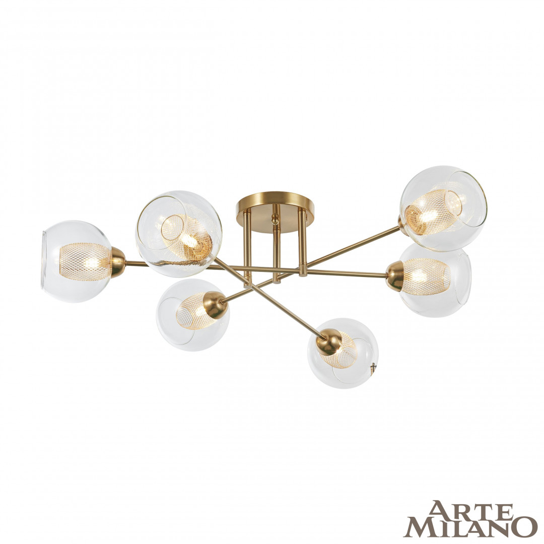 Потолочная люстра Arte Milano Neapolis 272880/6 GD