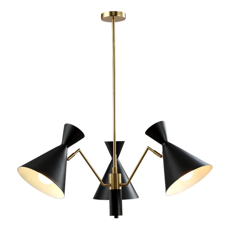 Подвесная люстра Crystal Lux Joven SP3 Gold/Black