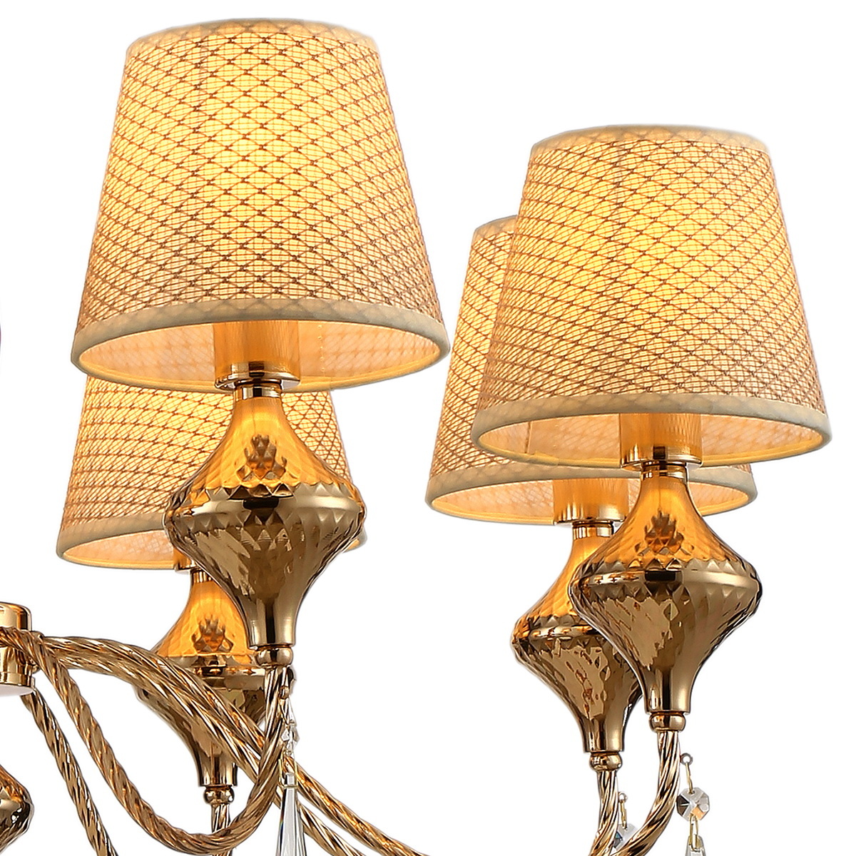 Подвесная люстра Illumico IL6176-8P-27 GD