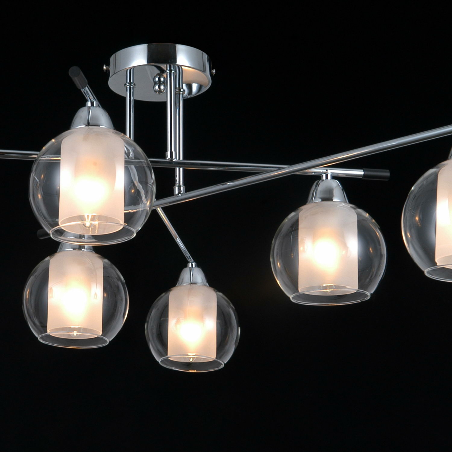 Люстра на штанге Illumico IL0450-6CSQ-79 CR