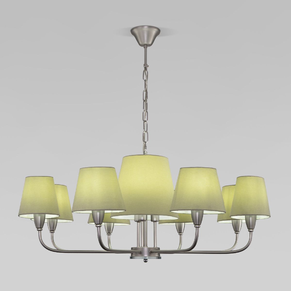 Подвесная люстра Eurosvet Milos 60153 никель a064992