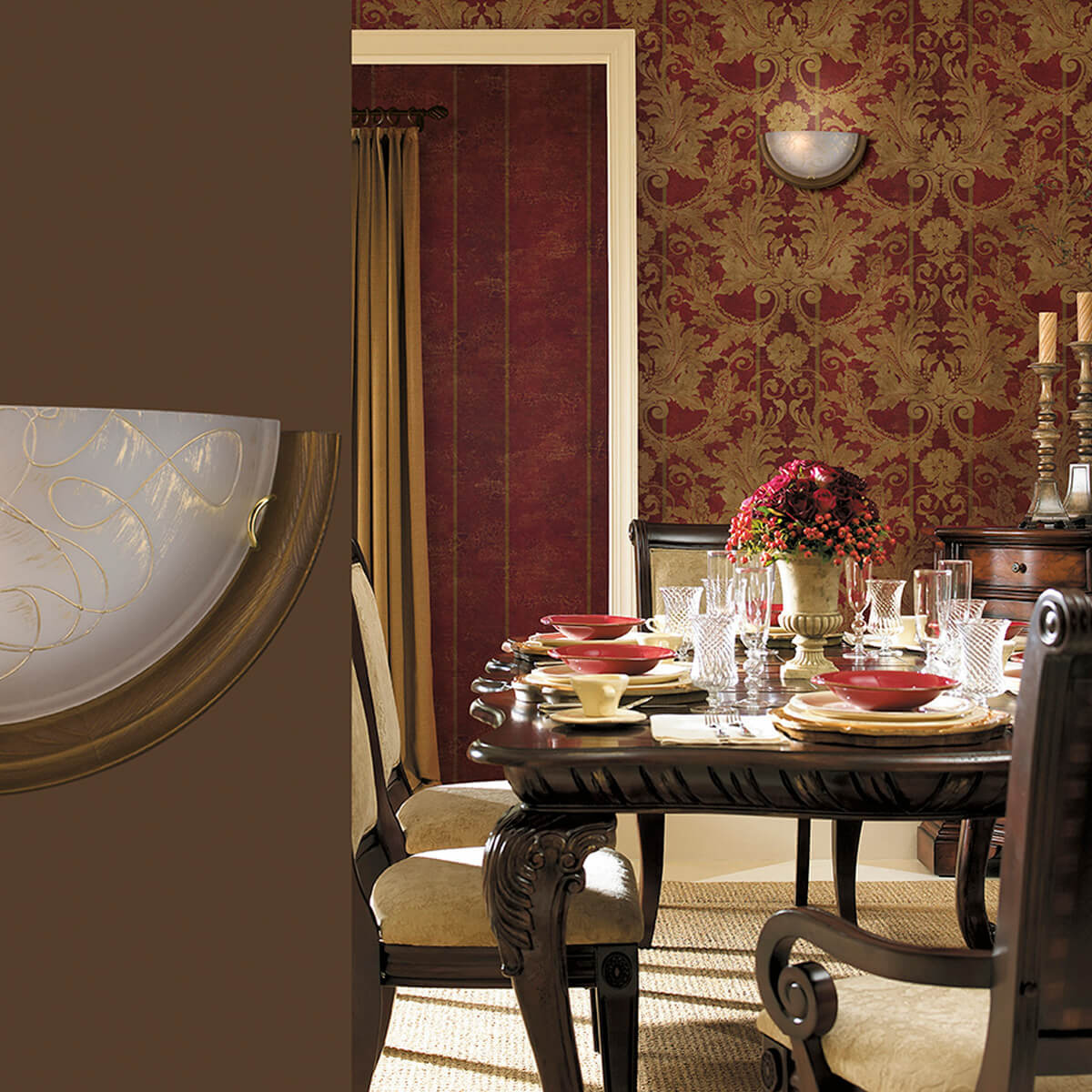 Настенный светильник Sonex Provence Brown 003