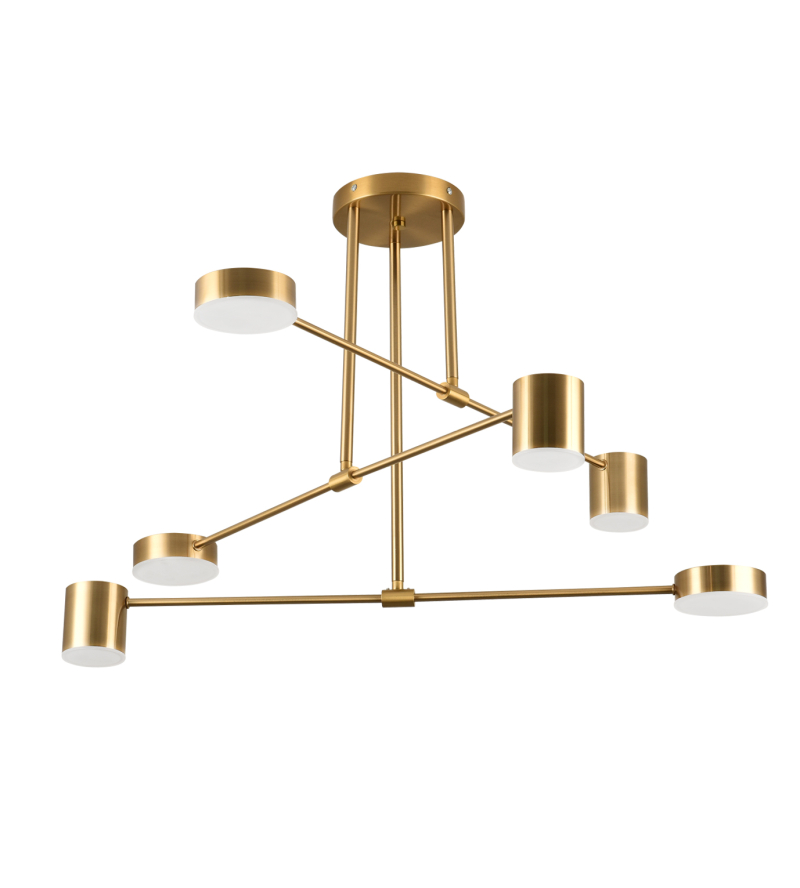 Люстра на штанге Kink Light Мекли 07649-6A,20