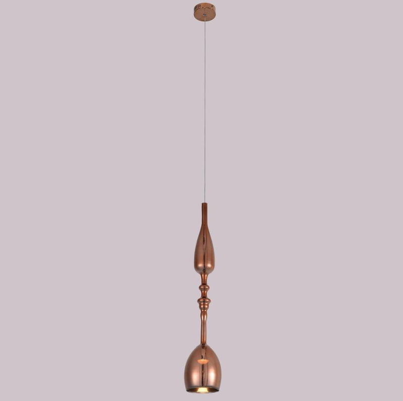 Подвесной светодиодный светильник Crystal Lux Lux SP1 C Copper