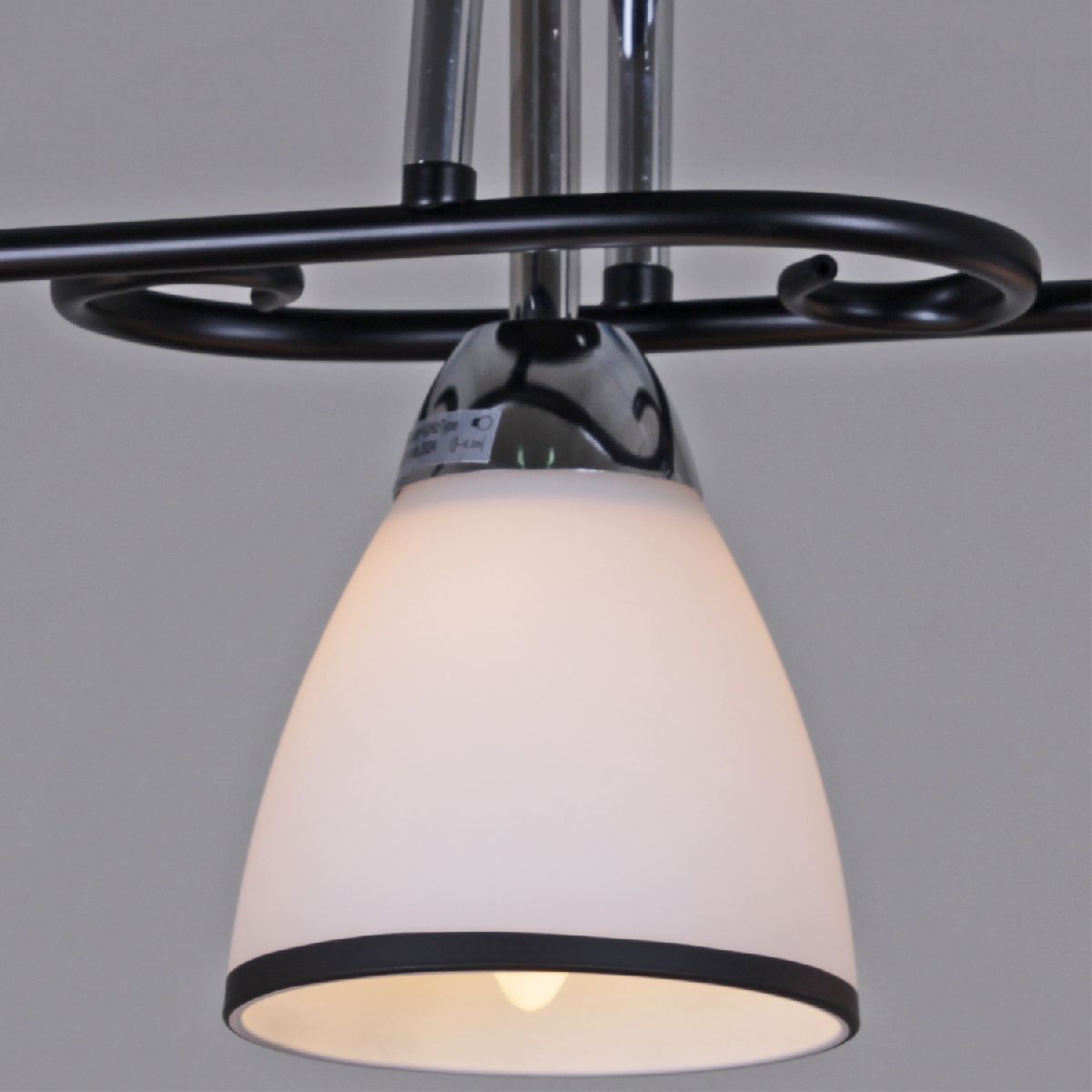 Потолочная люстра Reluce 09127-3.3-03 CR+BK