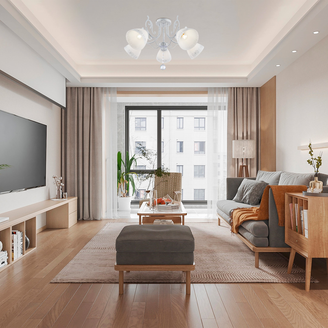 Потолочная люстра Arte Milano 341900/5 WT+SL