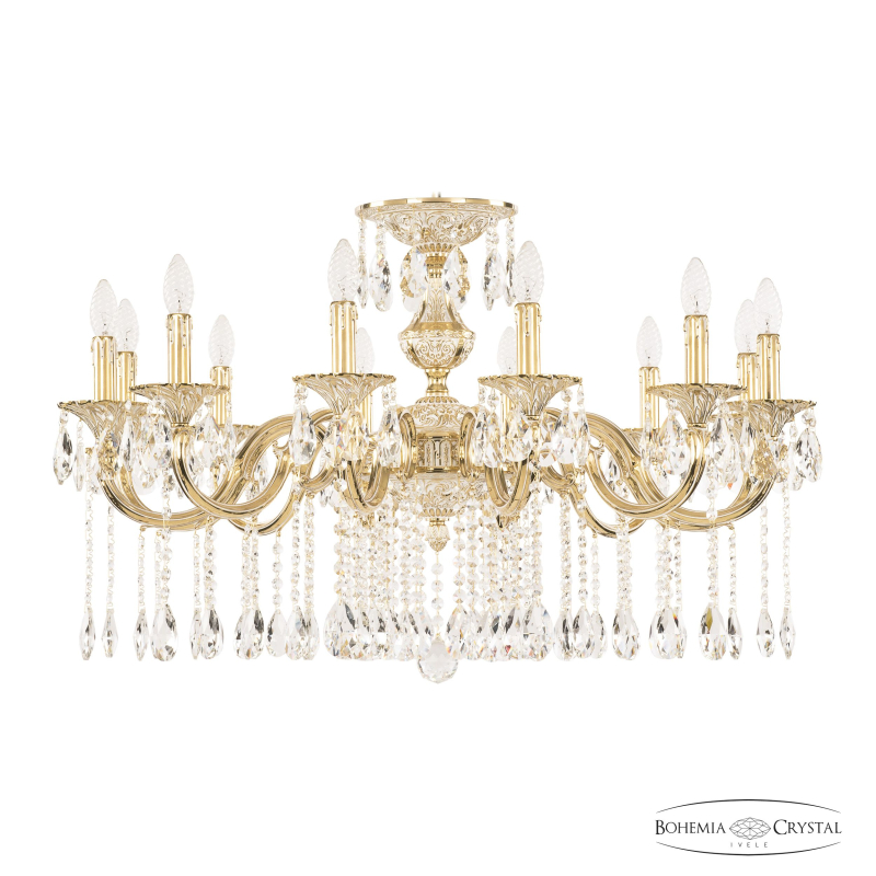 Подвесная люстра Bohemia Ivele Crystal Verona 72201/12/300 A GW