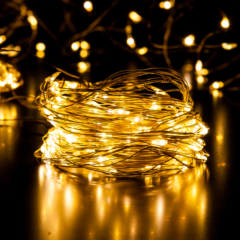 Гирлянда занавес Eurosvet 200-004 теплый белый 2*3м IP20