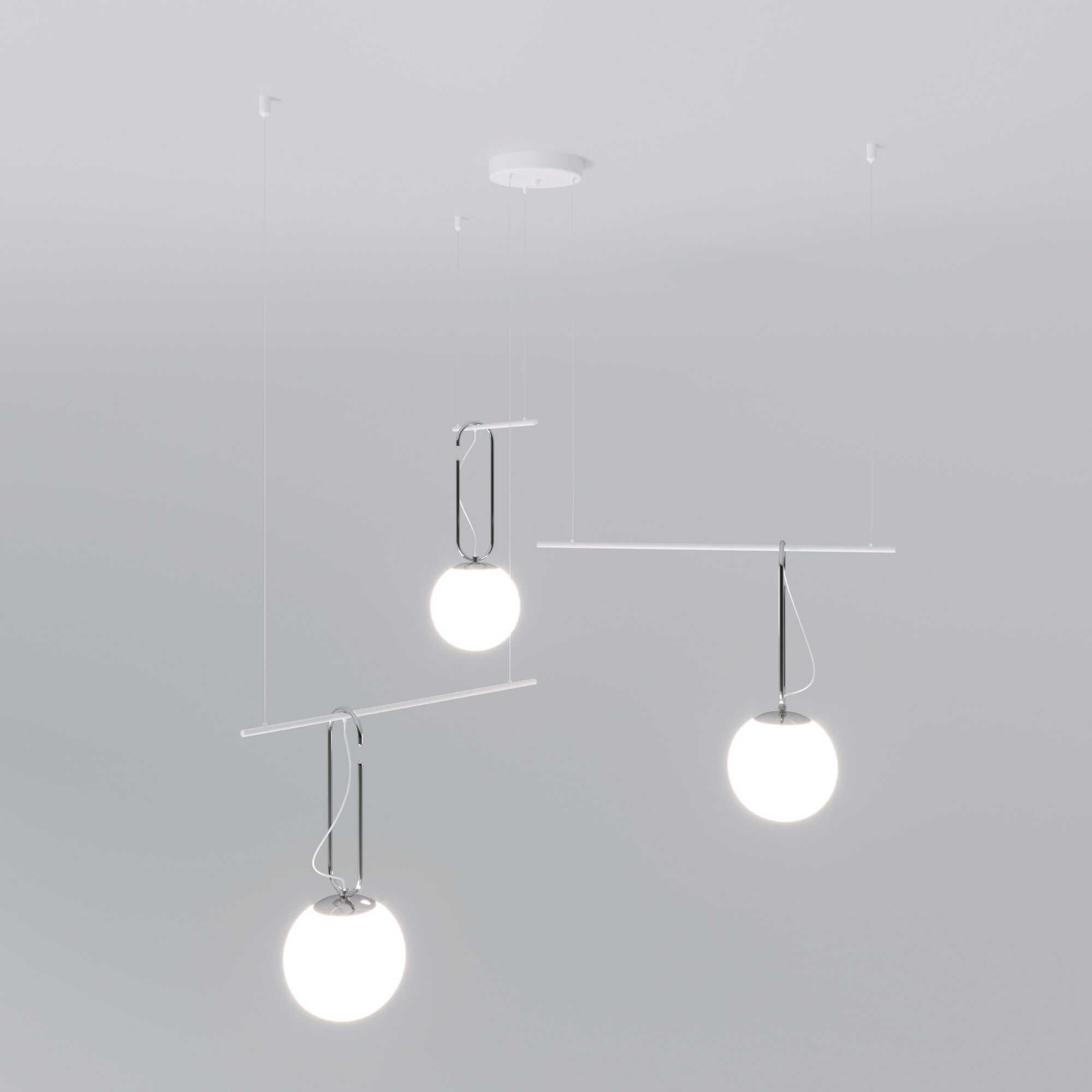 Подвесная люстра Eurosvet Riche 70143/3 белый a060840