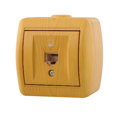 Розетка компьютерная Lezard Nata 710-0700-139