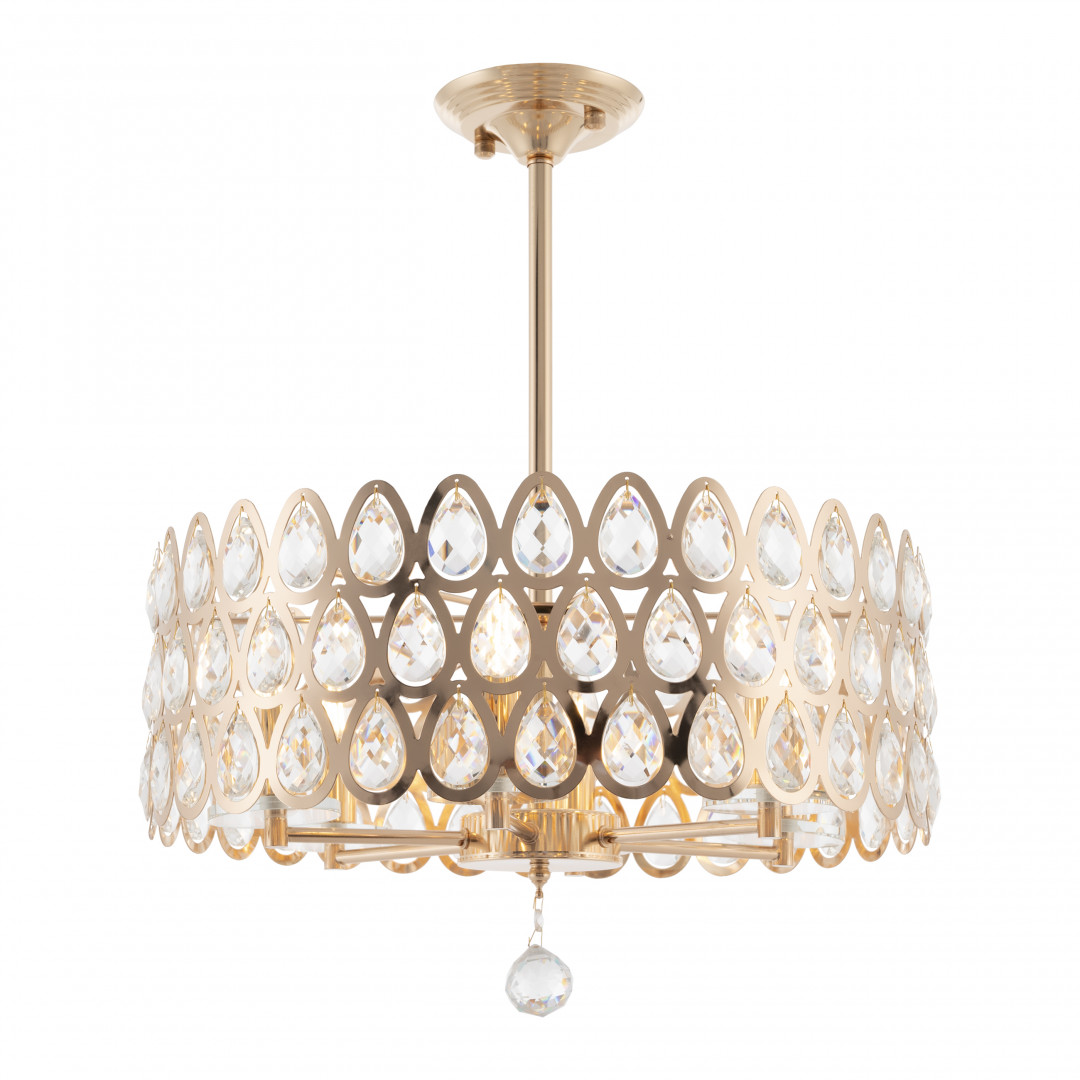 Люстра на штанге Arte Milano Sorrento 371019/6/300/490 GD