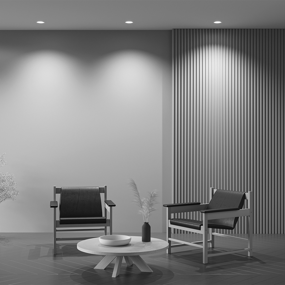 Встраиваемый светильник Maytoni Technical Downlight Gyps Modern DL002-1-01-W-1