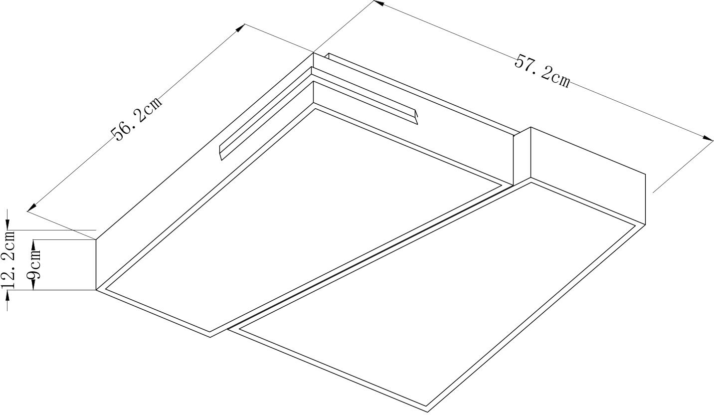 Потолочный светодиодный светильник Arte Lamp Multi-Piazza A8091PL-1BK