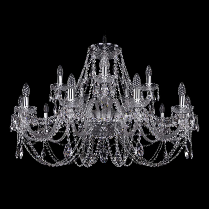 Подвесная люстра Bohemia Ivele 1406/10+5/360/Ni