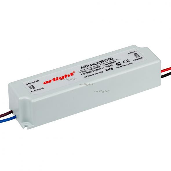 Блок питания Arlight ARPJ-LA361750 (63W, 1750mA) 011672
