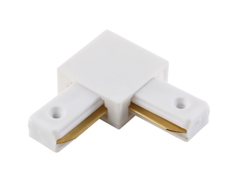 Соединитель L-образный (однофазный) Crystal Lux CLT 0.211 CLT 0.211 02 WH