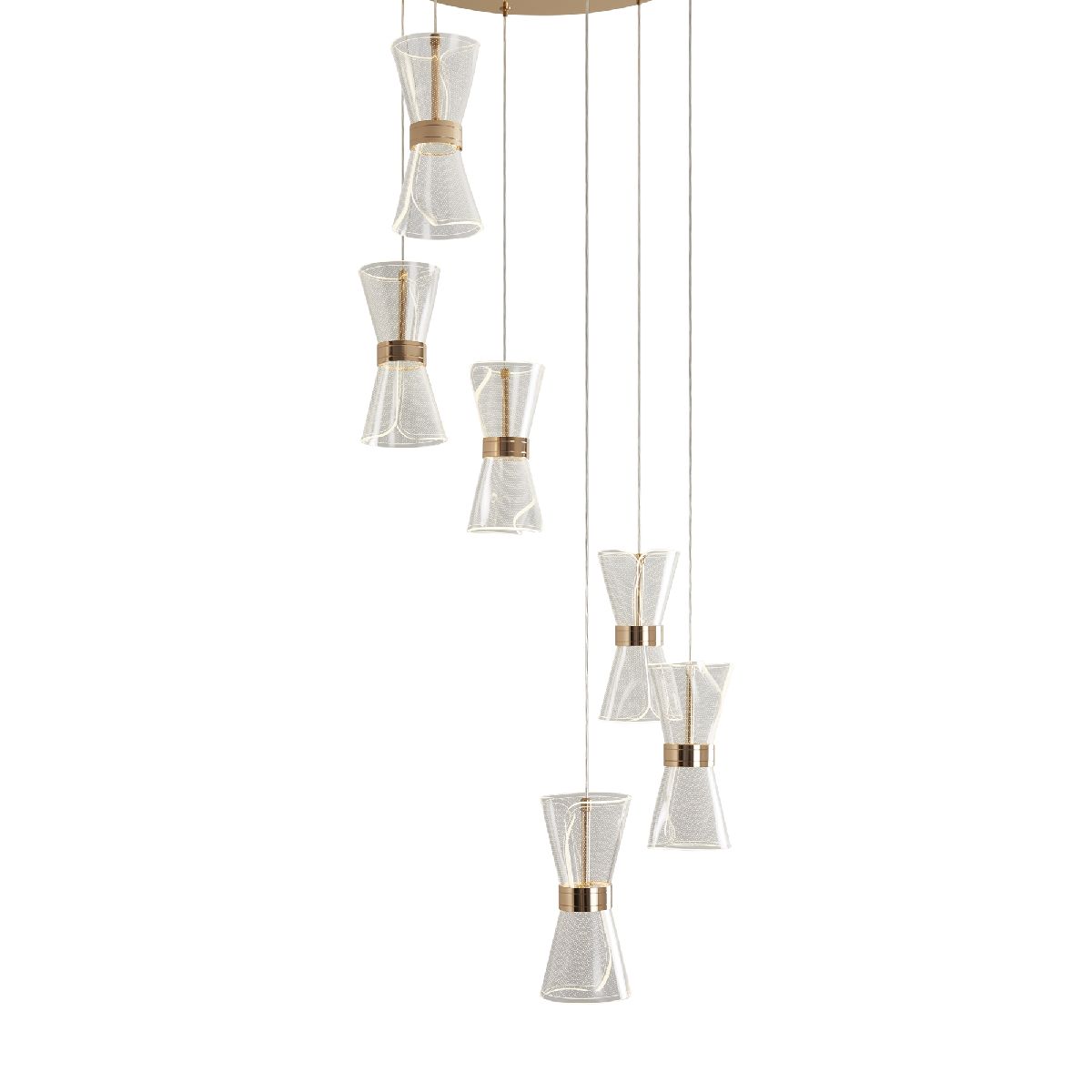 Каскадная люстра Freya Dress FR5438PL-L37G