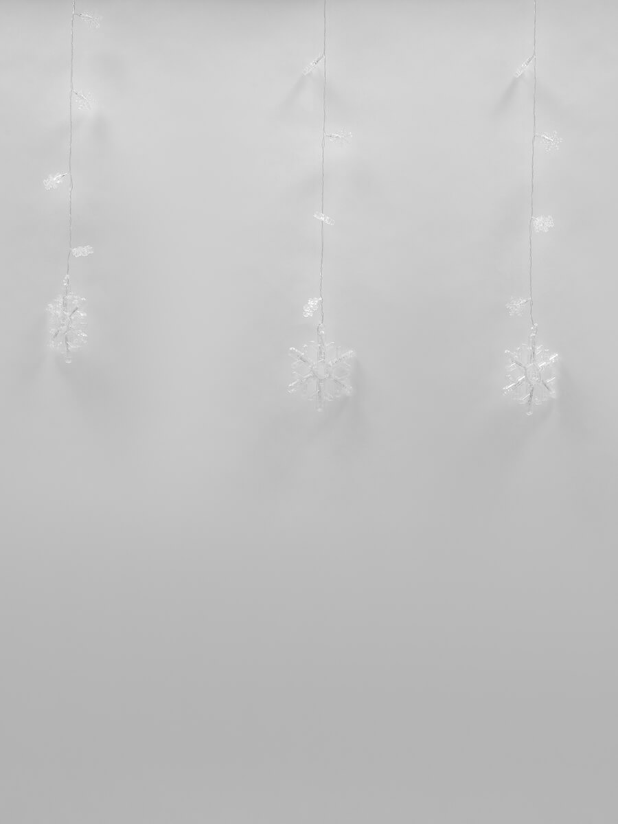 Светодиодная гирлянда (11129) Uniel занавес 220V белый ULD-E2706-100/DTA White IP20 SNOWFALL